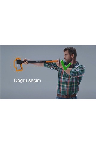 Fıskars X17 Yarma Baltası 600 Mm