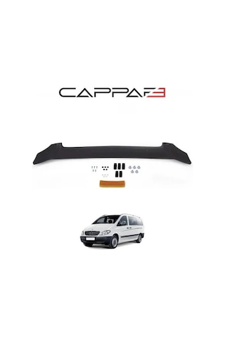 Mercedes Vito 2004-2010 Yıl Aralığı Uyumlu Kaput Rüzgarlığı 3mm