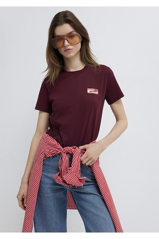 Mavi - Bordo Tişört 1614249-70422