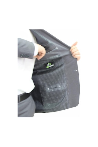 Starbattal Erkek Büyük Beden 6 Drop Takım Elbise Parıs 071010 Fume Fume