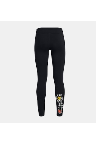 Under Armour - Çocuk Ua Motion Graphic Tayt 1386328-001 Black White