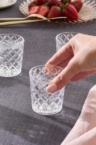 Karaca Vetna Cam 6'lı Kahve Yanı Bardağı 100 Ml
