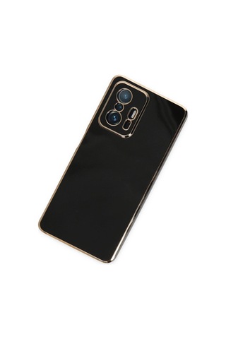 Mi 11t Pro Kılıf Volet Silikon - Siyah