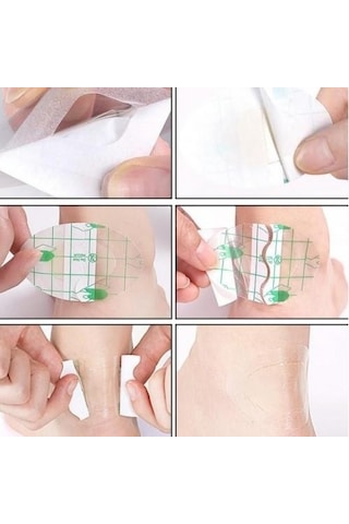 Ayakkabı Vurma Önleyici Ağrı Kesici Tahriş Koruyucu Ve Su Geçirmez Bant 10lu Paket Kulak Tıpa Bandı Bebek Kulak Tıpa