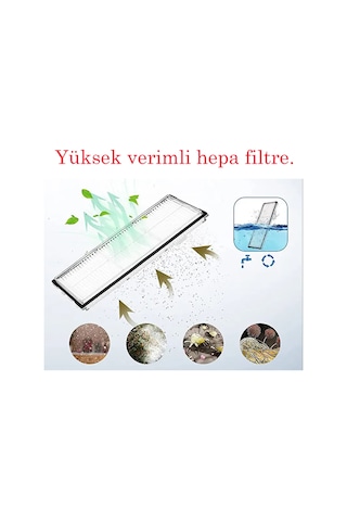Robotfix Roborock S7 S70 S75 S7max T7s S7maxv T7s Plus Uyumlu Robot Hepa Filtre Yan Fırça 4 Parça Model:rbf55832 Çok Renkli