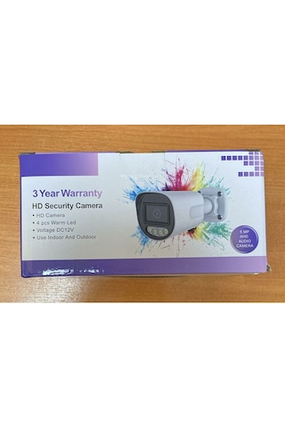 Ztech 2mp Kamera Full Color Ahd Led Işıklı