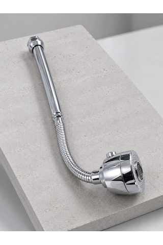 Ayarlanabilir Musluk Başlığı Esnek Spiral Hortumlu Lavabo Uzatma Aparatı Çok Renkli
