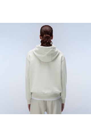 Napapijri B-box Logo H W Kadın Bej Sweatshirt Düz Np0a4hyqn901 Bej
