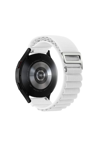 Newface - 407 - Watch 20mm Kr410 Kumaş Kordon - Csmo-tex - - Beyaz