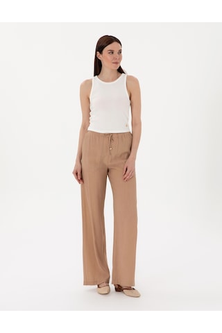 Pierre Cardin Kadın Bej Pantolon Kanvas-chino 50306511-vr011 Bej