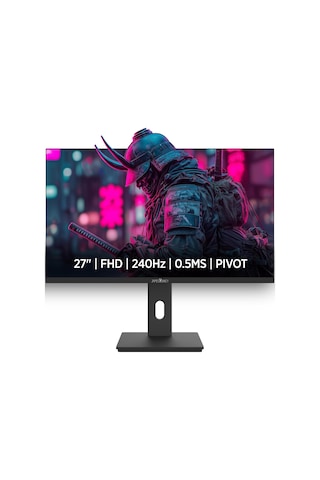 James Donkey Arven A70 27'' 240hz 0.5ms Fhd Va Panel Gaming Rgb Pivot Monitör Sıfır Ölü Piksel