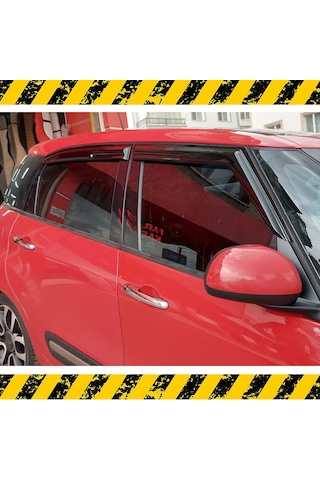 Fiat 500L Mügen Cam Rüzgarlığı 2012-2018 Arası 4 Lü Takım