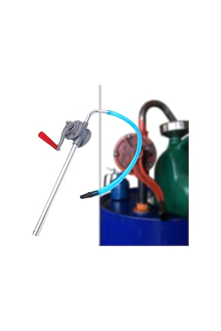 Homyl El Kranklı Yakıt Transfer Pompası Tambur Döner Sıvı