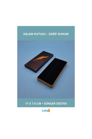 Tüylü Motifli Kaliteli Hediyelik Kalem Kutusu 17 Cm Çok Renkli