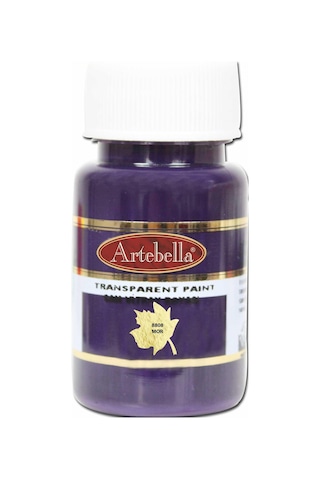Artebella Transparan Cam Vitray Boyası 880850 Mor 50 ML Mor