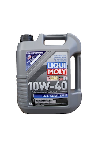 Liqui Moly Mos2 Leichtlauf 10W-40 Motor Yağı 5 L Liqui Moly Mos2 Leichtlauf 10W-40 Motor Yağı 5 L