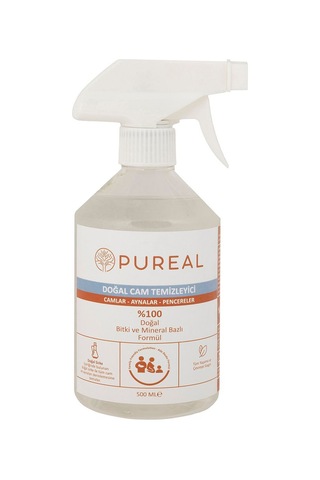 Pureal Doğal Cam Temizleyici 500 Ml Tekli