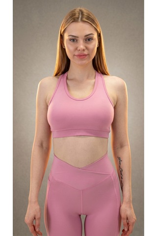 Heyy's Sporcu Sütyeni Pembe Büstiyer Pembe