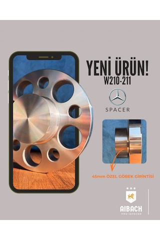 Aibach Pro Spacer Mercedes W210-211 Uzun Göbekli 5x112-66.6 20 Mm Spacer Tr İlk Ve Tek Ürün