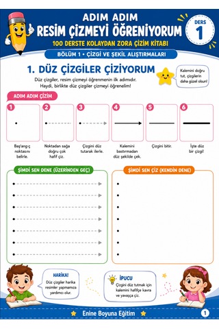 Adım Adım Resim Çizmeyi Öğreniyorum