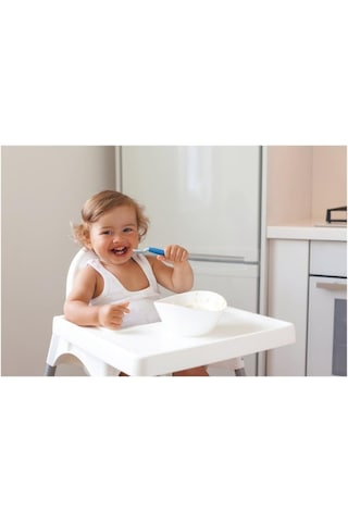 Mycey 360 - Derece Dönen Mama Bebek Kaşığı Pembe