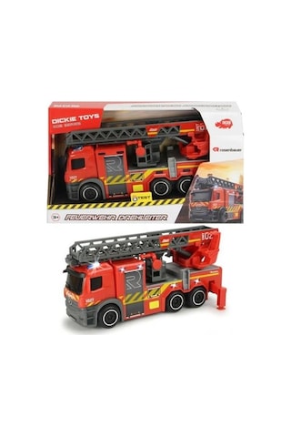 Dickie City Fire Ladder Truck Itfaiye Söndürme Aracı