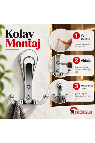 Haskan Lila Portmanto Krom 6 Adet