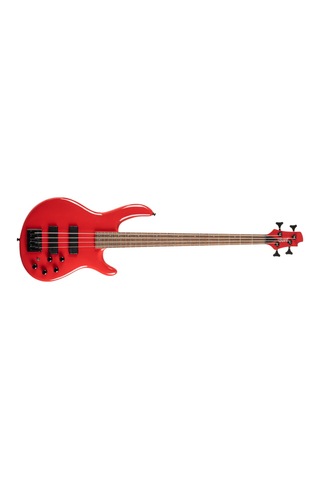 Cort C4 Deluxe Crd Bass Gitar, 4 Telli, Şeker Kırmızısı