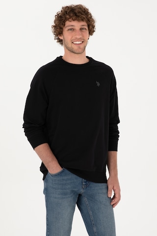 U.S. Polo Assn. Erkek Sweatshirt - Siyah 50313752-VR046
