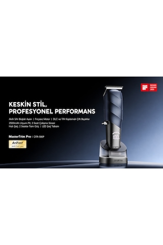 Oraimo Profesyonel Saç Ve Sakal Kesme Makinesi Otr-580p Deep Blue