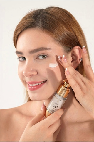 Spf20 Makyaj Bazlı Cc Krem Cilt Tonu Eşitleyici Nemlendirici Reveravissant Bej