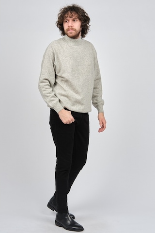Ida Erkek Lambswool Yarım Balıkçı Kazak 0593161 Gri Gri