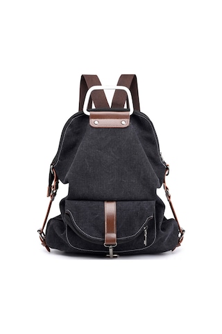 Skycity Siyah Kadınlar İçin Moda Çapraz Sırt Çantası - Retro Tarz Çok Fonksiyonlu Omuz Çantası Çok Renkli