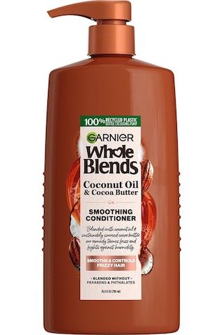 Garnier Whole Blends Hindistan Cevizi Ve Kakao Yağı Özlü Pürüzsüzleştirici Saç Kremi 786ml