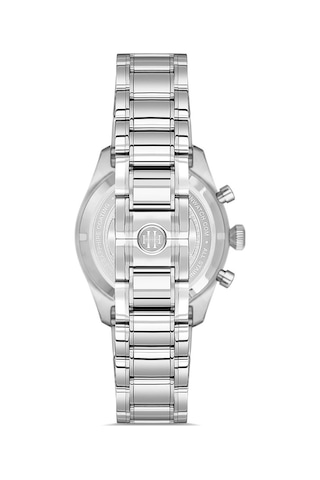 Hislon Men's Masterwork Ms154t-15ss Erkek Kol Saati Beyaz