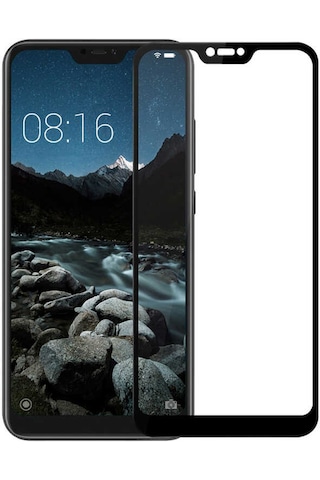 Noktaks - Xiaomi Mi 8 Lite Uyumlu - Ekran Koruyucu Davin Seramik Koruma - Şeffaf