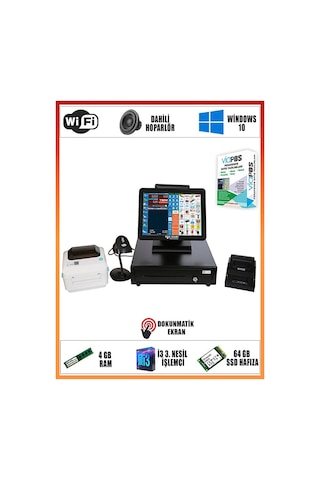 Pos Start Barkod Sistemi Standart Set