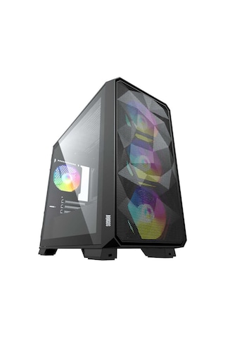 Dragos Diamond 4x Argb İnner Fan Usb 3.0 600w 80+ Gaming Bilgisayar Kasası