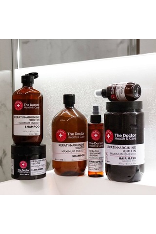 The Doctor Keratin & Arginine & Biotin Onarıcı Saç Maskesi 295 Ml