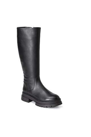 Kadın Sr-25900-1 John May Siyah Zenne Çizme Siyah