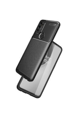 One Plus Nord N100 Kılıf Zore Negro Silikon Kapak Siyah
