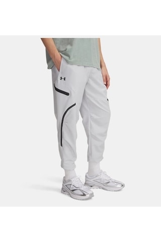 Under Armour Ua Unstoppable Woven Erkek Kargo Eşofman Altı 1390256-014 Gri
