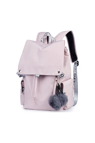 Lebıhmurah Wbp1685 Kadın Sırt Çantaları Kız Öğrenci Çantası Usb Şarj Jakı Okul Çantaları Kadın Genç Seyahat Çantası Pembe Çok Renkli