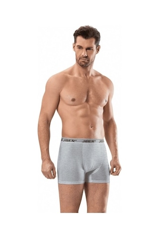 Jiber Erkek Siyah Boxer 6 Lı Paket