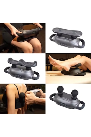 Robx S810 Yüksek Titreşimli Çift Başlı Darbeli Kas Gevşetici