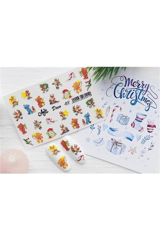 Stiker 3d Arti Deco - 48 Beyaz