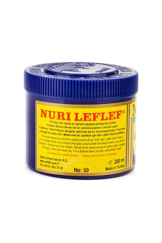 Nuri Leflef Kahverengi Klasik Ayakkabı Boyası 200 Ml