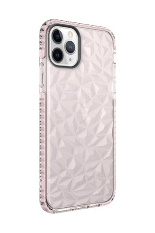 Apple Uyumlu iPhone 11 Pro Kılıf Zore Buzz Kapak Pembe