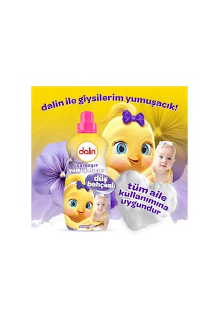 Dalin Çamaşır Yumuşatıcı Konsantre 1500ml Düş Bahçesi Diğer