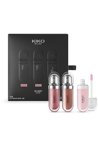 Kiko Lips Make Up Kit Glossy Lip Set